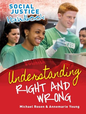 cover image of Understanding Right and Wrong